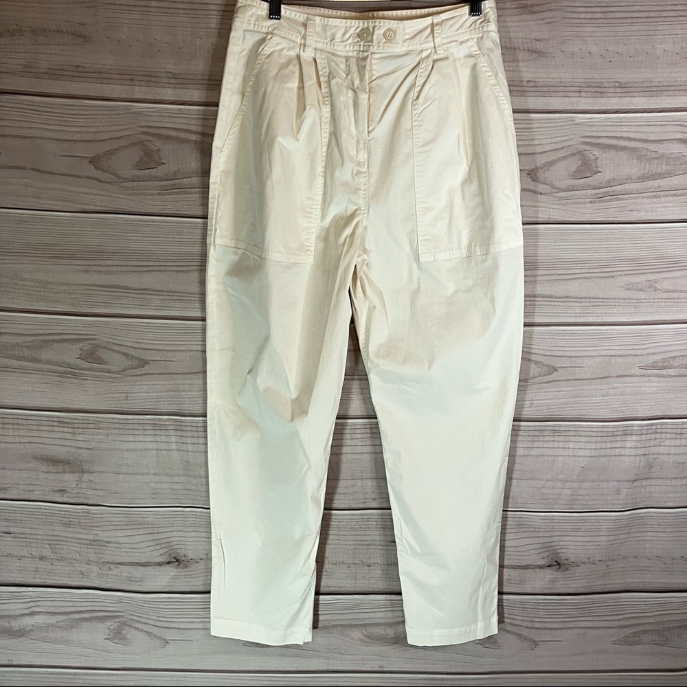 Nili Lotan Cyro Pants in White Sand - Picture 7 of 15